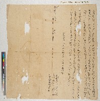 藏品(乾隆四十九年張等向援巢右庄陳計立賣杜絕契)的圖片